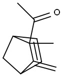 Ethanone, 1-(2-methyl-3-methylenebicyclo[2.2.1]hept-5-en-2-yl)-, endo- (9CI) Struktur