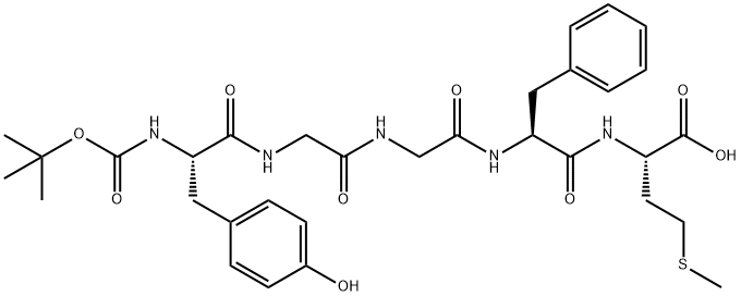 BOC-MET-ENKEPHALIN Struktur