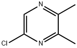 5-chloro-2,3-diMethylpyrazine Struktur