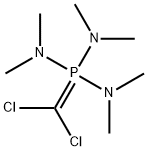 Dichloromethylenetris(dimethylamino)phosphorane Struktur