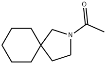 2-Azaspiro[4.5]decane,  2-acetyl-  (9CI) Struktur