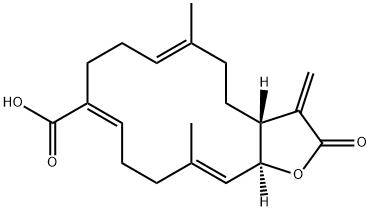 Anisomelic acid Struktur