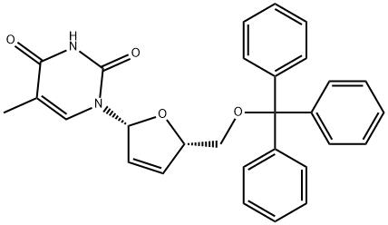 5'-O-TRITYL-2',3'-DEHYDROTHYMIDINE