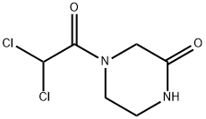 Piperazinone, 4-(dichloroacetyl)- (9CI) Struktur