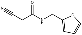 2-cyano-N-(2-furylmethyl)acetamide Struktur