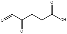 4,5-dioxovaleric acid Struktur