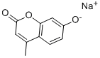 4-METHYLUMBELLIFERONE SODIUM SALT Struktur