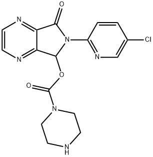 N-DESMETHYL ZOPICLONE Struktur