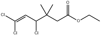 ethyl 4,6,6-trichloro-3,3-dimethyl-hex-5-enoate