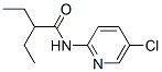 Butanamide, N-(5-chloro-2-pyridinyl)-2-ethyl- (9CI) Struktur