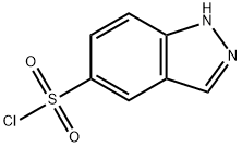 1H-吲唑-5-磺酰氯, 599183-35-4, 結(jié)構(gòu)式