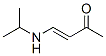 3-Buten-2-one, 4-[(1-methylethyl)amino]- (9CI) Struktur