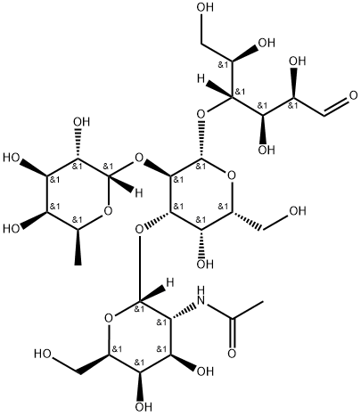 A-TETRASACCHARIDE Struktur