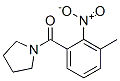 Pyrrolidine, 1-(3-methyl-2-nitrobenzoyl)- (9CI) Struktur