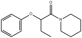 Piperidine, 1-(1-oxo-2-phenoxybutyl)- (9CI) Struktur