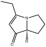 1H-Pyrrolizin-1-one,3-ethyl-5,6,7,7a-tetrahydro-,(S)-(9CI) Struktur