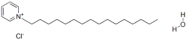 Cetylpyridinium chloride monohydrate Struktur