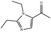 Ethanone, 1-(1,2-diethyl-1H-imidazol-5-yl)- (9CI) Struktur