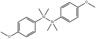 Bis(4-methoxyphenyl)-1,1,2,2-tetramethyldisilane, 97% price.