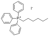 HEXYLTRIPHENYLPHOSPHONIUM IODIDE Struktur