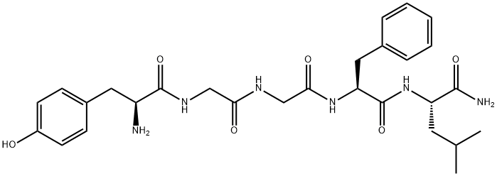 LEU-ENKEPHALIN AMIDE Struktur