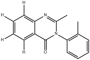 METHAQUALONE-D4 100 UG PER ML IN METHANO L Struktur