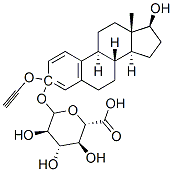 Ethynylestradiol 3--D-Glucuronide Struktur