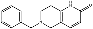 6-benzyl-5,6,7,8-tetrahydro-1,6-naphthyridin-2(1H)-one Struktur