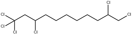 1,1,1,3,10,11-HEXACHLOROUNDECANE Struktur