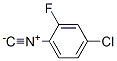 Benzene, 4-chloro-2-fluoro-1-isocyano- (9CI) Struktur