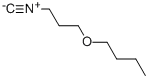 3-BUTOXYPROP-1-YLISOCYANIDE Struktur