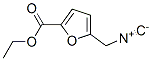 2-Furancarboxylicacid,5-(isocyanomethyl)-,ethylester(9CI) Struktur