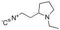 Pyrrolidine, 1-ethyl-2-(2-isocyanoethyl)- (9CI) Struktur