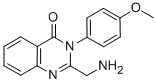 2-(AMINOMETHYL)-3-(4-METHOXYPHENYL)-4(3H)-QUINAZOLINONE Struktur