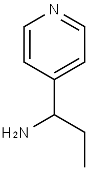 1-PYRIDIN-4-YL-PROPYLAMINE Struktur