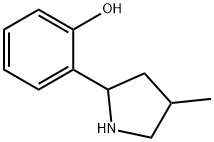 Phenol, 2-(4-methyl-2-pyrrolidinyl)- (9CI) Struktur