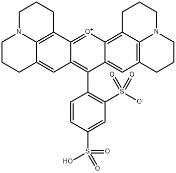 9-(2-スルホナト-4-スルホフェニル)-2,3,6,7,12,13,16,17-オクタヒドロ-1H,5H,11H,15H-キサンテノ[2,3,4-ij:5,6,7-i'j']ジキノリジン-18-イウム price.