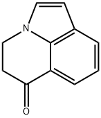 4H-Pyrrolo[3,2,1-ij]quinolin-6(5H)-one Struktur