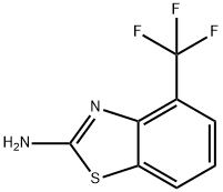 4-(trifluoromethyl)benzothiazol-2-amine Struktur