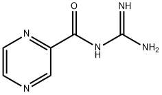 2-pyrazinoylguanidine Struktur