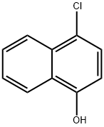 4-CHLORO-1-NAPHTHOL Structure