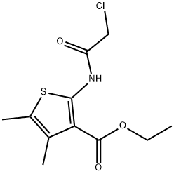 2-(2-CHLORO-ACETYLAMINO)-4,5-DIMETHYL-THIOPHENE-3-CARBOXYLIC ACID ETHYL ESTER price.