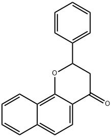 ALPHA-NAPHTHOFLAVANONE Struktur