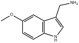 5-Methoxy-1H-indol-3-methylamine Struktur