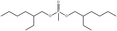 Di-(2-ethyl)hexylmethylphosphonate Struktur