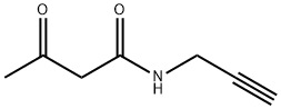 Butanamide, 3-oxo-N-2-propynyl- (9CI) Struktur