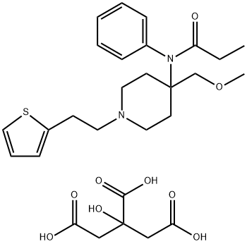 SUFENTANIL CITRATE Struktur