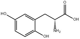 2,5-Dihydroxy-D-Phenylalanine Struktur