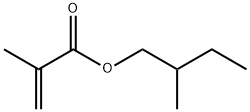 2-METHYL BUTYL METHACRYLATE Struktur