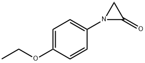 Aziridinone, 1-(4-ethoxyphenyl)- (9CI) Struktur